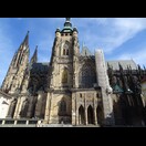 Die Südostseite des Veitsdoms